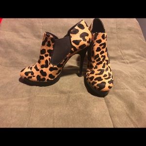 ALDO ANIMAL PRINT BOOTIES